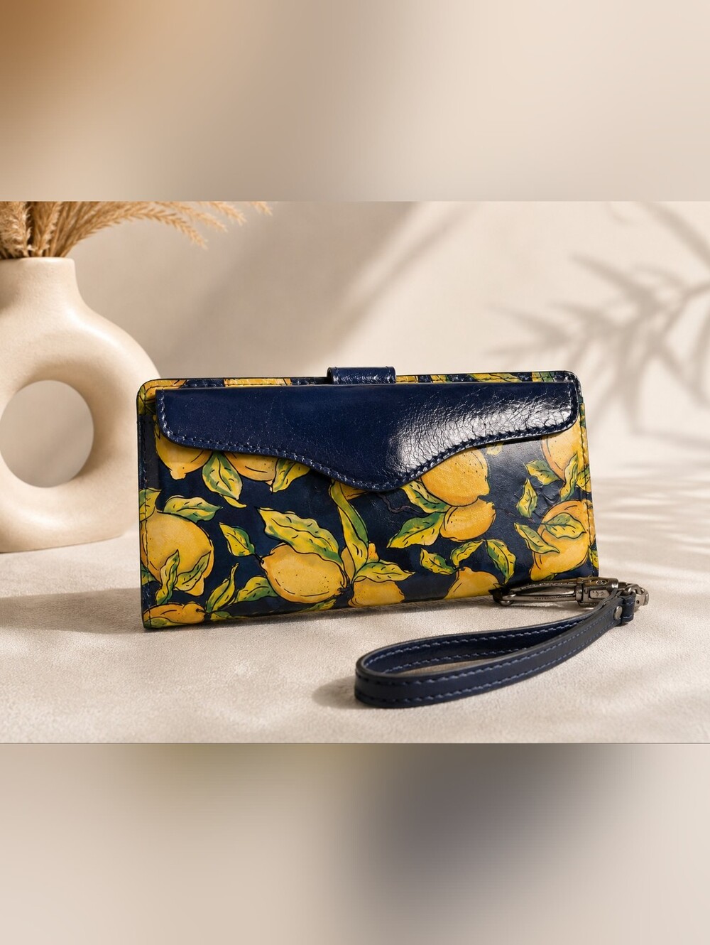 Positano Limon Patricia Nash Genuine Leather Wallet 🍋✨️